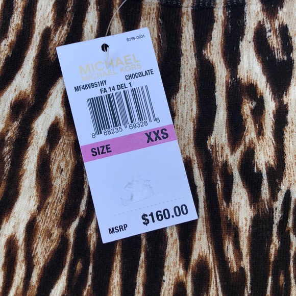 Michael Kors animal sweater dress XXS - Final offer - Picture 3 of 5